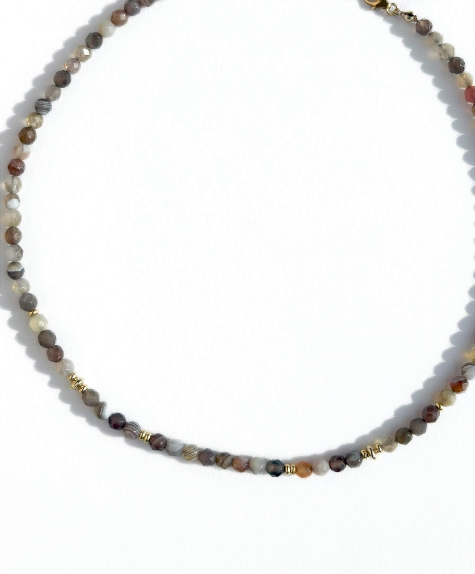 Inez - Botswana Agate Necklace - Image 3