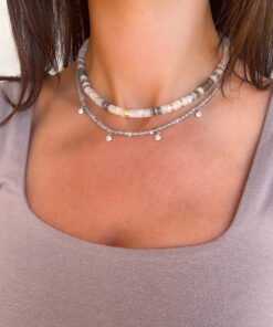 Alternative view of Avril - Labradorite Necklace